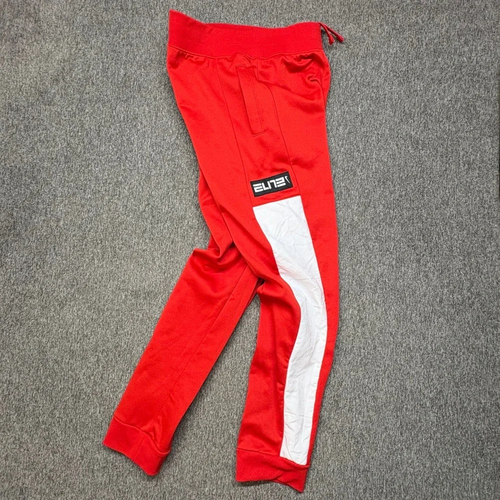 Nike Elite‎ Boys Basketball Jogger Pants Tapered Athletic Fleece XL